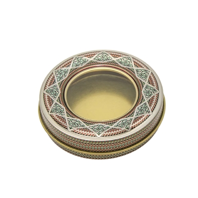caja de la especia del azafrán 50ml alrededor de la lata de Tin Jar Tin Aluminum Tea de la vela