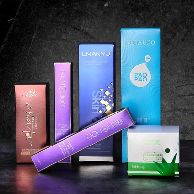 Perfume el tubo cilíndrico de empaquetado cosmético de la vela del suero de la cara de la loción de la caja de papel