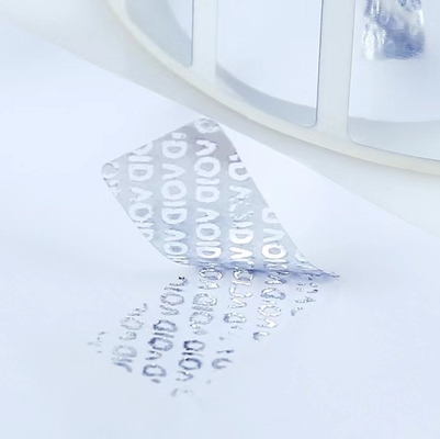 El código anti de Qr de la falsificación del holograma 3D de la seguridad del vacío adhesivo falso anti de la etiqueta hace