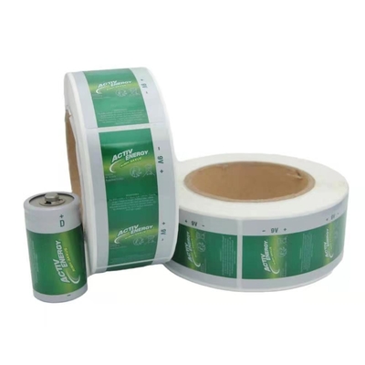 Impresión de la cinta del rollo de Ion Battery Adhesive Sticker Labels del litio