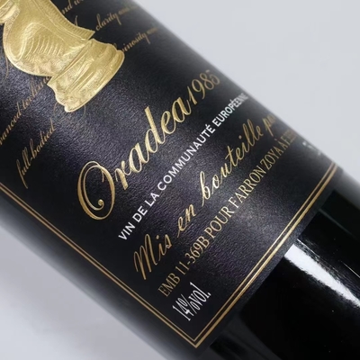 Etiquetas de encargo de la botella de vino de la enhorabuena que se casan para la graduación ISO9001