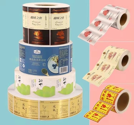 Etiqueta cosmética de la atención sanitaria que imprime etiquetas engomadas impermeables de la botella del champú del gel de la ducha