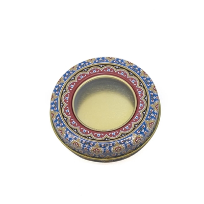 ODM del OEM de los envases de Rose Gold Tin Metal Candle mini