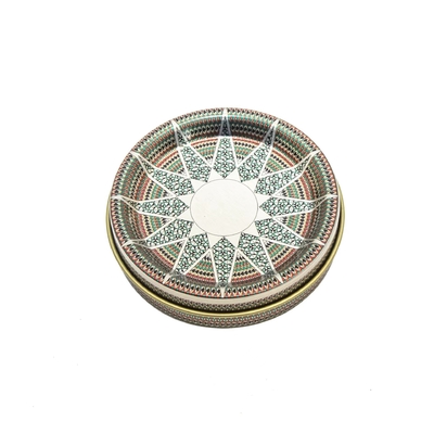 ODM del OEM de los envases de Rose Gold Tin Metal Candle mini
