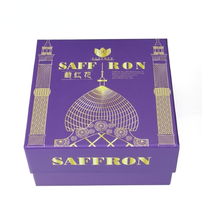 caja de la especia del azafrán 50ml alrededor de la lata de Tin Jar Tin Aluminum Tea de la vela