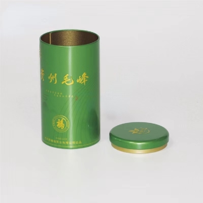 El pequeño té apilable Tin Container Empty Round Coffee puede almacenamiento