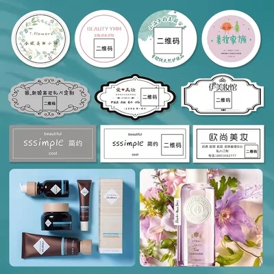 Etiqueta cosmética de encargo que imprime la sustancia química diaria de empaquetado del hogar privado del color