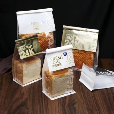 Levántese la bolsa que se puede volver a sellar olográfica que el Ziplock olográfico empaqueta el sello lateral del papel de aluminio 3