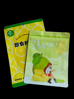 Bolsos de empaquetado impresos del producto plástico con el producto alimenticio Ziplock