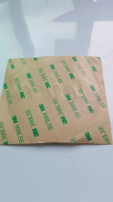 La etiqueta engomada de epoxy abovedada que imprime el PVC cae el pegamento Logo Self Adhesive