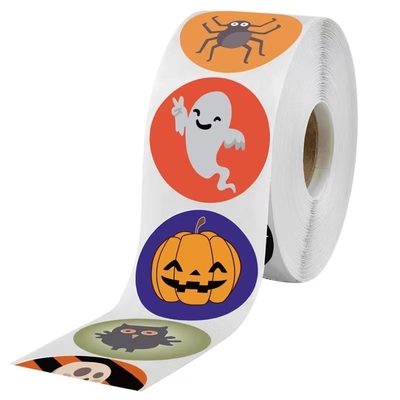 Etiquetas cortadas con tintas de encargo del vinilo del mono desprendible animal de la hoja de la etiqueta engomada del corte del beso de Emoji del brillo