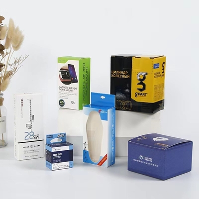 Anuncio publicitario acanalado cosmético de empaquetado de papel de encargo del rosa de la joyería de Kraft de la caja del duplex