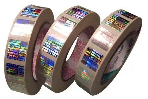 Las etiquetas engomadas de empaquetado de plata del holograma para la identificación cardan la impresión de la garantía 3d