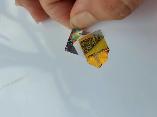 Etiquetado de película adhesiva antifalsificación holográfica a prueba de agua